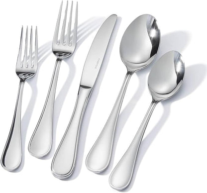 18/10 Stainless Steel Silverware Set - Image 6