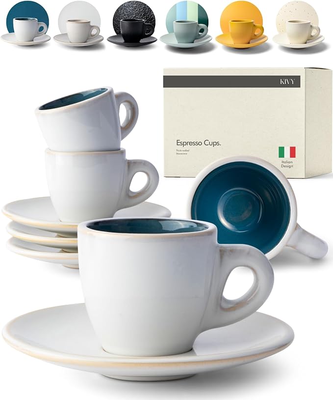 KIVY 3 oz Espresso cups set of 4 by KIVY