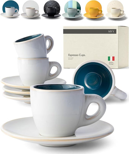 KIVY 3 oz Espresso cups set of 4 by KIVY