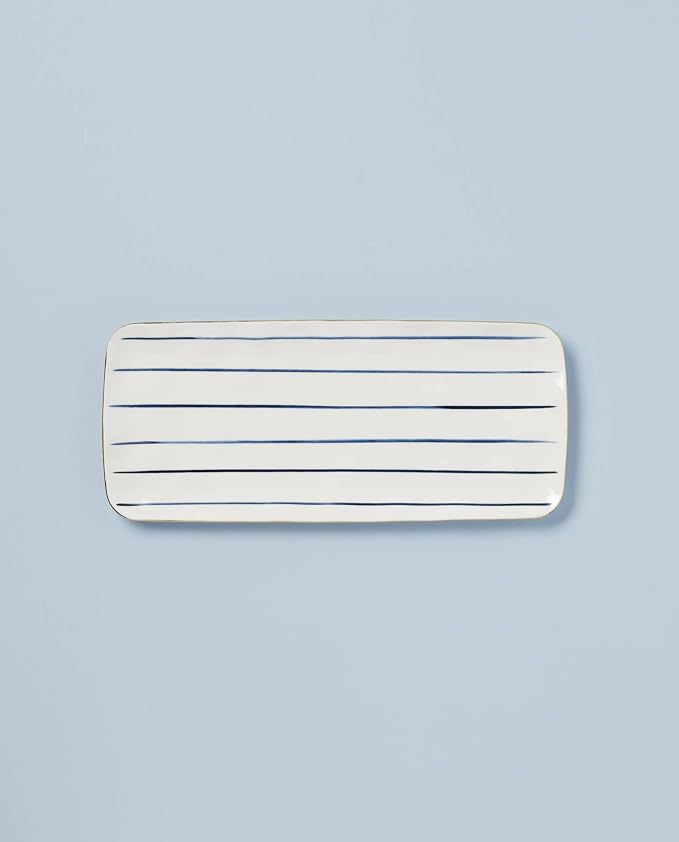 Lenox Blue Bay Hors D'Oeuvre Tray, 1.50 LB - Image 2