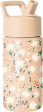 Simple Modern Kids Water Bottle & Toddler Cup | 14oz | Floral | Insulated by Unknown