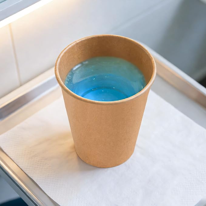 BYSNOW 100 Pack 5 oz Kraft Paper Cups, Small Disposable Bathroom Cups | - Image 5