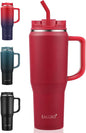 EALGRO 40 oz Tumbler with Handle, Insulated Tumblers with Lid and Straw | by EALGRO