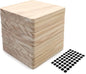 12 Pack 4 Inch Unfinished Square Wood Coasters by SIJDIEE