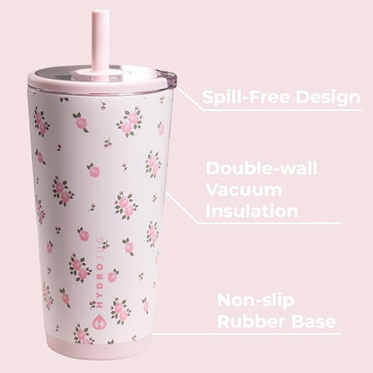 HydroJug Everyday Tumbler 20 oz, Ceramic-Lined Straw Cup - Image 3