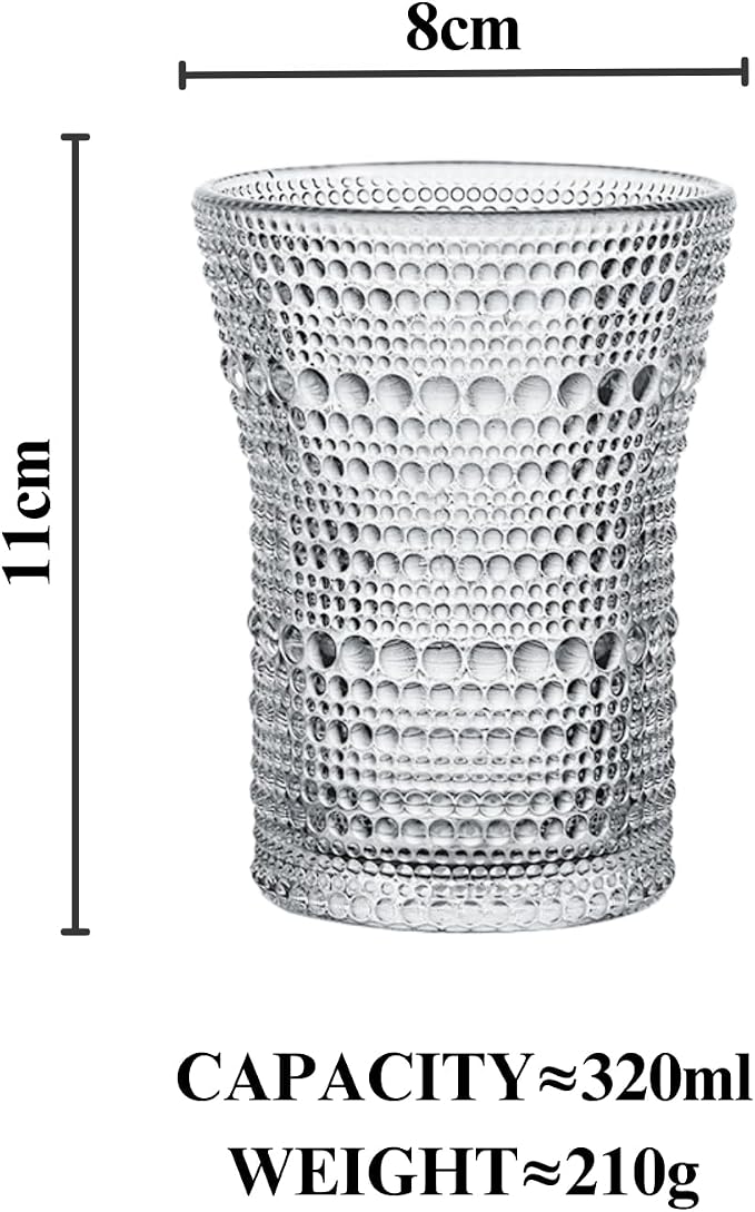 Polka Dots Glass Coffee Mug | 2-Pack - Image 6
