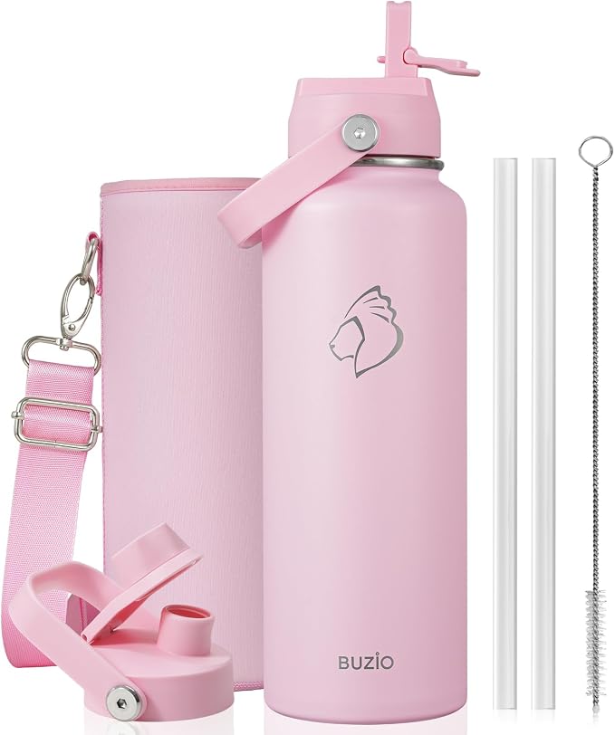 BUZIO Triple Wall Vacuum Water Bottle by BUZIO
