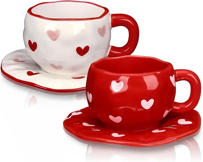 Havawish 2 Pack Valentine's Day Ceramic Coffee Mug - Image 7