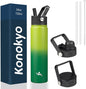 Konokyo 24 oz Insulated Stainless Steel Water Bottle by Konokyo