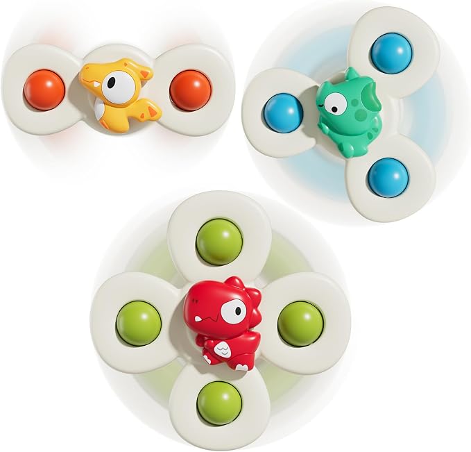 Suction Cup Spinner Airplane Travel Toys by ALASOUdedicatedforbabies