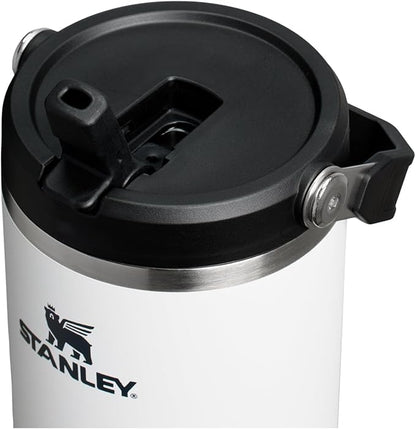 STANLEY IceFlow 2.0 Flip Straw Tumbler, 40 oz, Chalk | Easy Carry Handle | - Image 2