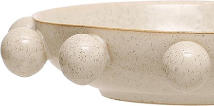 Bloomingville 9.75 Inches Stoneware Bowl - Image 3