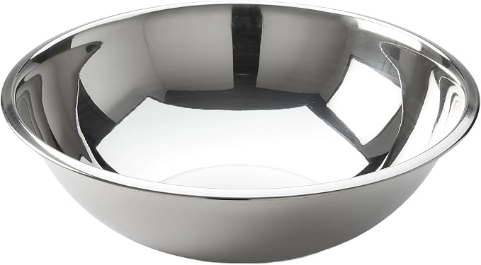 American METALCRAFT, Inc. SSB1600 Mixing Bowl, Stainless Steel, 16 Quarts by AmericanMetalcraftInc