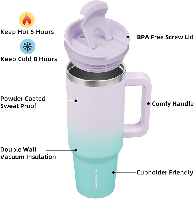 BJPKPK 40 oz Insulated Tumbler - Image 2