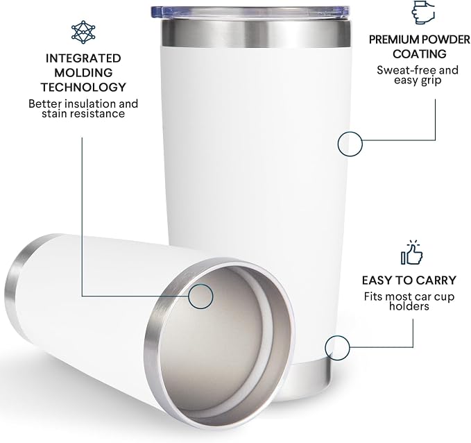 Volhoply 20oz Stainless Steel Tumbler - Image 4