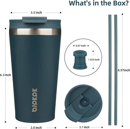 BJPKPK 18 oz Coffee Tumbler - Image 2