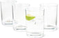 Amazon Basics Drinking Glasses, Dishwasher-Safe, 4-Piece Set, 11 oz. by AmazonBasics