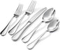 18/10 Stainless Steel Silverware Set by KINGSTONE