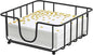 Metal Cocktail Napkin Holder for Bar, Flat Napkin Holder Caddy for Cocktail by GMFINE