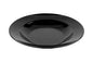 GET B-2412-BK-EC Melamine Pasta Bowl with Wide Rim, 24 Ounce, Black (Set of 4)