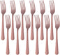12 Pieces Dinner Fork, Stainless Steel Silverware Forks, 7.1 Inches Metal Fork by KitchenDining
