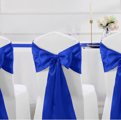 Manyshofu Royal Blue Satin Table Runner 12x108 - Image 6