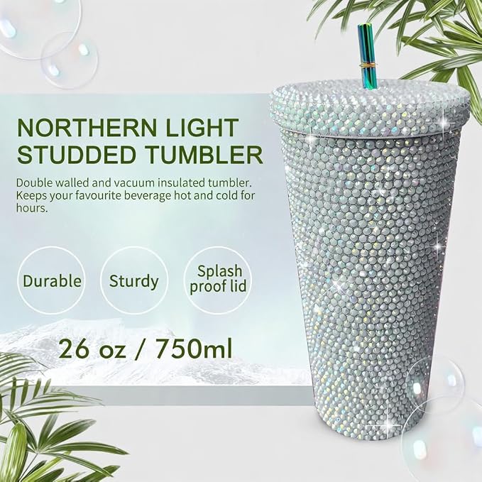 26oz Bling Rhinestone Tumbler - Image 2