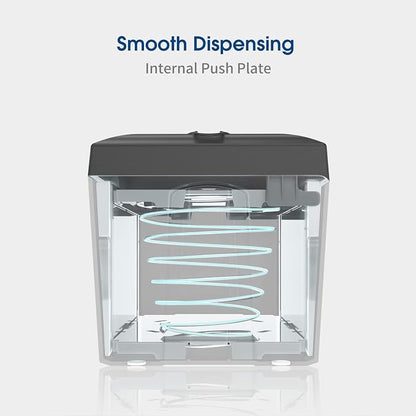 Tabletop Napkin Dispenser Black 8"x6.1"x6.5" | ABS, - Image 4