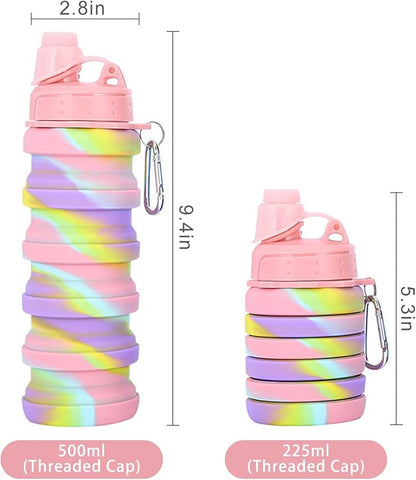 Collapsible Water Bottles Travel water bottle Sports Portable Sport Water - Image 2
