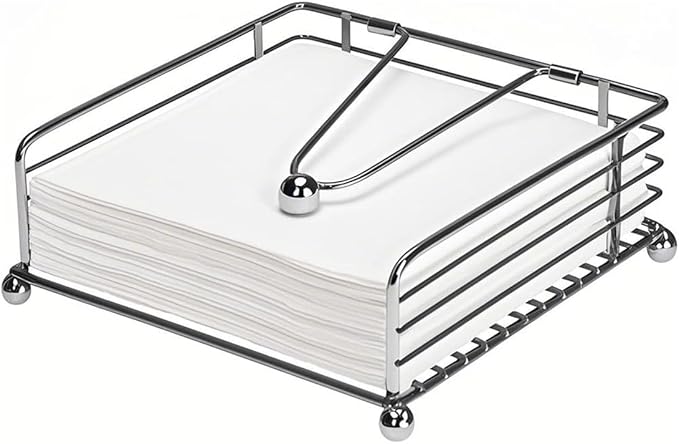Napkin Holder for Table, Flat Napkin Dispenser by HiwafifisHomeMagic