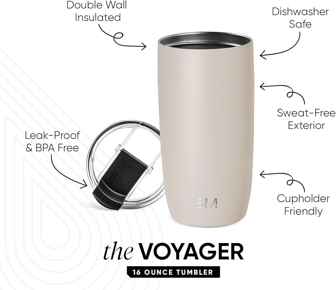 Simple Modern Travel Coffee Mug - Image 2