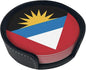 Antigua and Barbuda Flag Coasters by Unknown