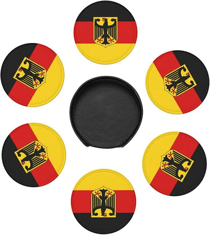 Germany Flag Coasters for Drinks - Image 7