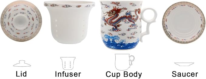 PLESIU Tea Talent Porcelain Tea Cup - Image 3