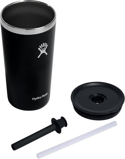 20 OZ All Around Tumbler Straw LID Black - Image 8