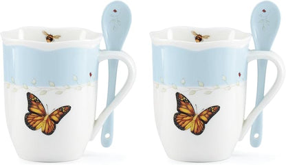 Lenox 897800 Butterfly Meadow Color Mugs by Lenox
