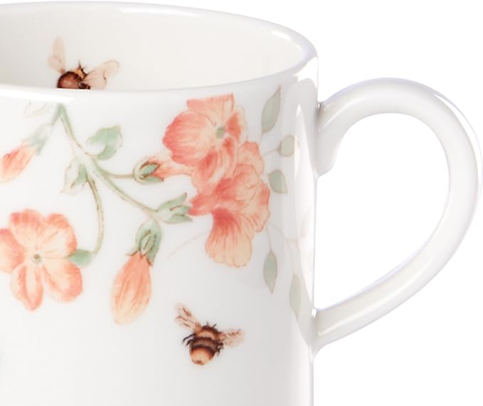 Lenox 890451 Butterfly Meadow 4-Piece Stacking Mug Set | Dishwasher safe - Image 5