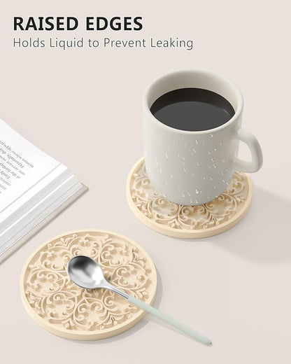 Drink Coasters, Coasters Set of 6 - Image 3