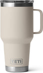 YETI Rambler 30 oz Travel Mug, Stainless Steel, Vacuum Insulated by YETI