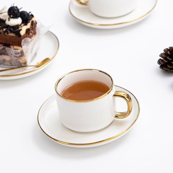 Agyiuns Tea Cups and Saucers - Image 7