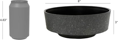 The HC Companies 8 Inch Round Plastic Succulent Capri Bowl 8"x8"x3" in Faux - Image 4