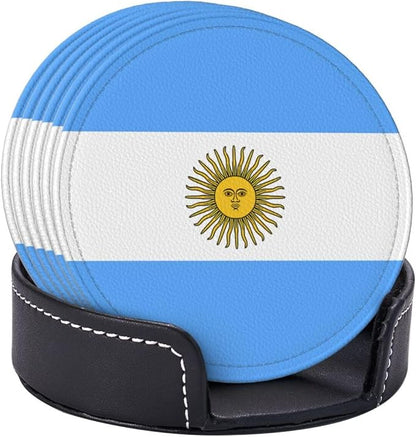 Argentina Flag Coasters for Drinks - Image 8