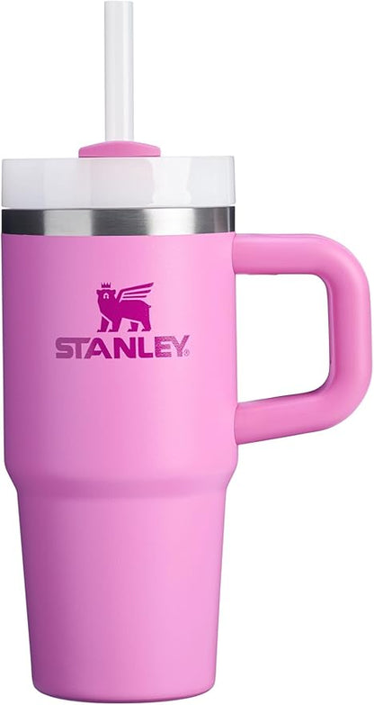 STANLEY Quencher H2.0 Flow State Tumbler, 14 oz, Peony | Handle and Straw | by Unknown