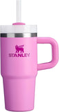 STANLEY Quencher H2.0 Flow State Tumbler, 14 oz, Peony | Handle and Straw | by Unknown