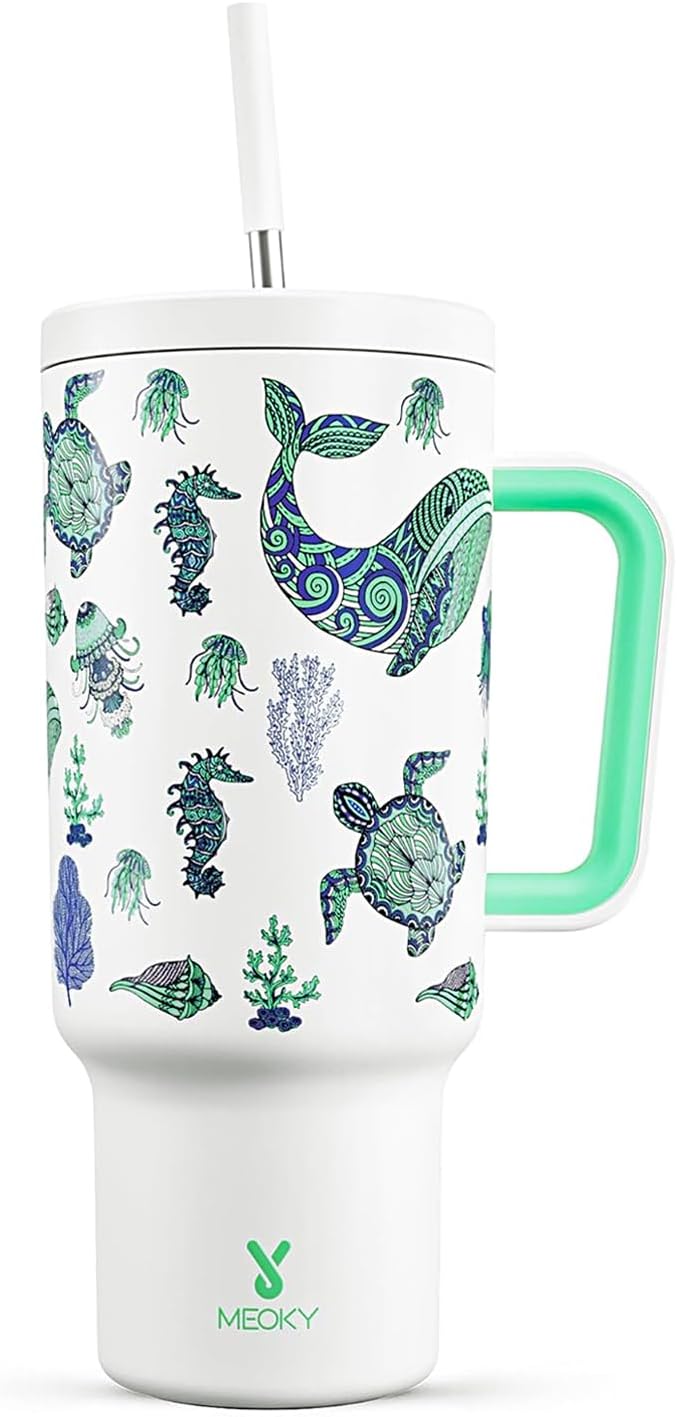 Meoky 40 oz Glow in the Dark Tumbler by MEOKY