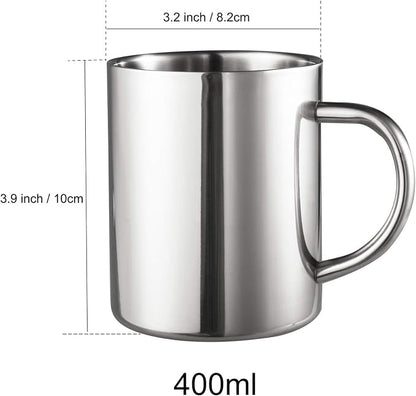 IMEEA Coffee Mug 13.5oz Double Wall Stainless Steel Cups - Image 4