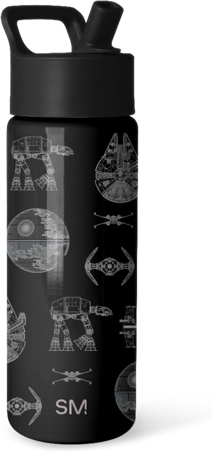Simple Modern Star Wars Kids Water Bottle & Toddler Cup | 18oz | Insulated by Unknown