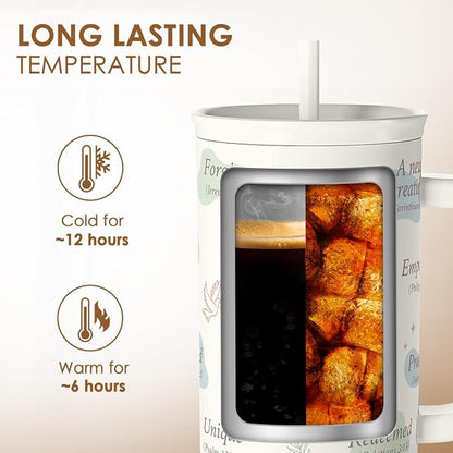 SANDJEST Christian Gift for Women – Inspiration Insulated Stainless Steel - Image 5
