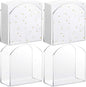Patelai 4 Pack Crystal Acrylic Clear Napkin Holder by Patelai
