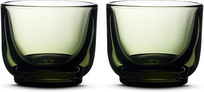 Fellow Pirch Espresso Shot Glasses 3.5 oz, Weighted Thick Glass | Demitasse Cups by Unknown